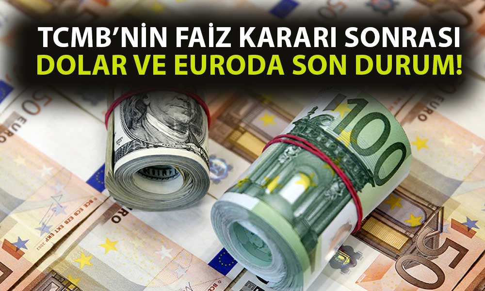 Dolar Ve Euro Tcmbnin Faiz Karar Na Y Kseli Ile Tepki Verdi Paratic