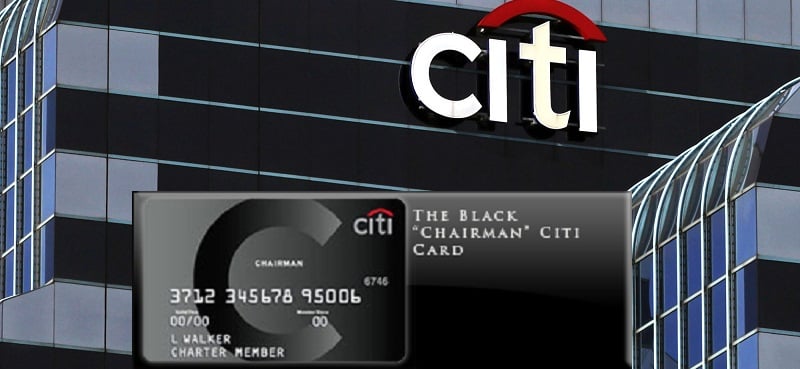 Citigroup Black Chairman Kart