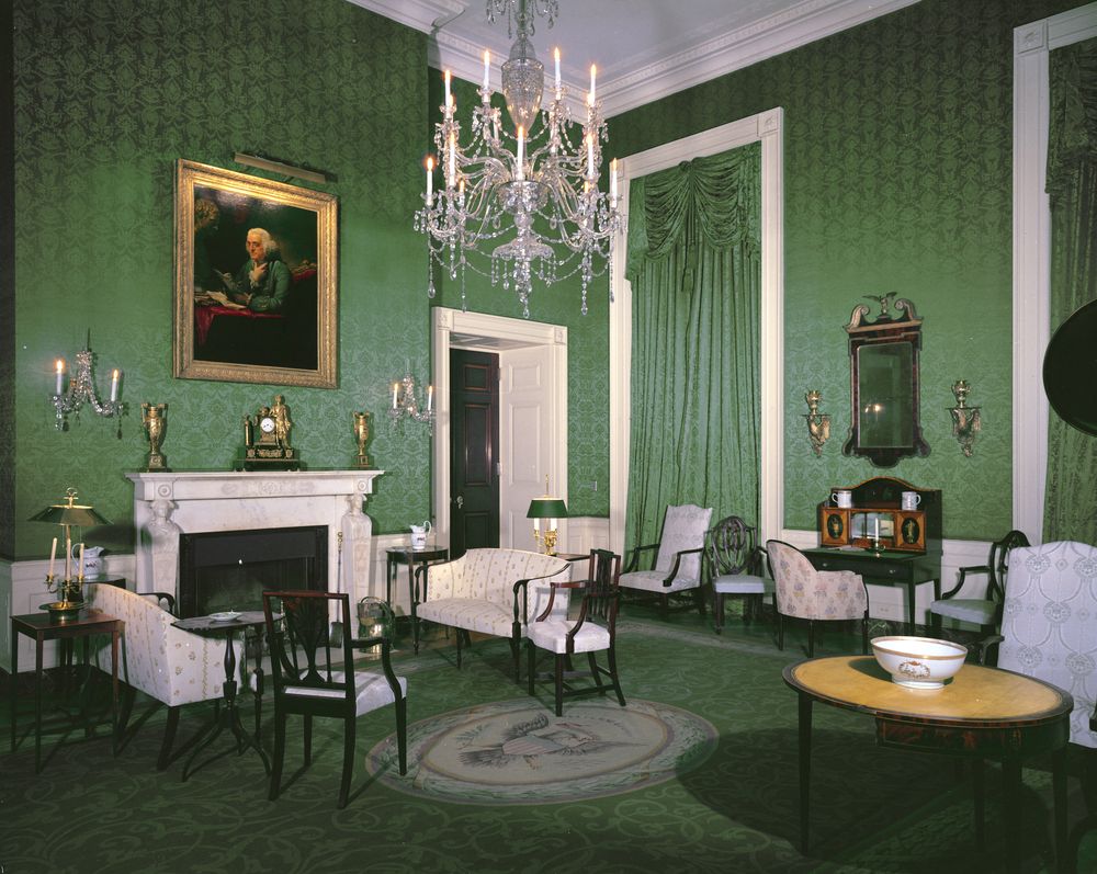 Beyaz Saray Yeşil Oda