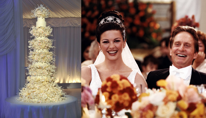 Michael Douglas ve Catherine Zeta Jones'un Düğün Pastası