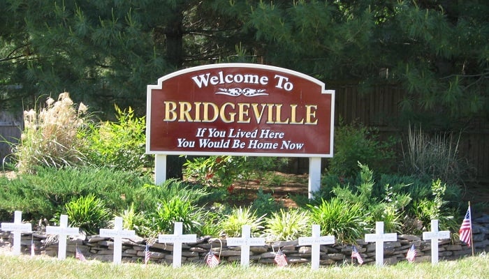 Kaliforniya Bridgeville Kasabası