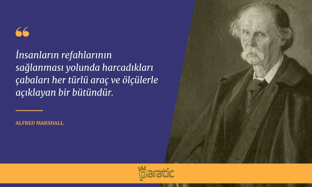 Alfred Marshall Ekonomi Tanımı