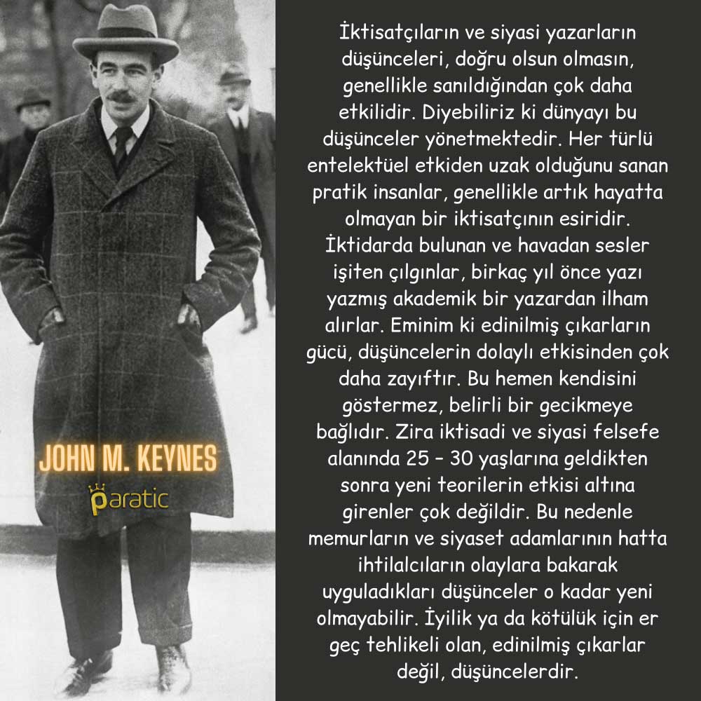 Keynes Ekonominin Önemi