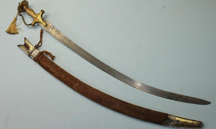 17. Yüzyıl Hint Talwar Kılıcı