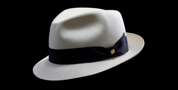 Brent Black'in Montecristi Panama Şapkası