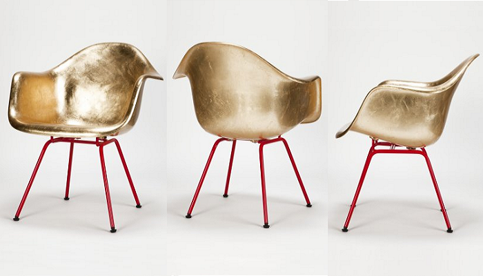 Eames Tasarım Evi - Altın Sandalye