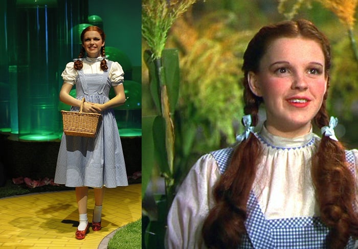 Judy Garland’ın Oz Büyücüsü’nde Giydiği Kostümü