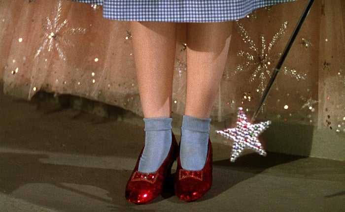 Judy Garland’ın Oz Büyücüsü’nde Giydiği Yakut Ayakkabı