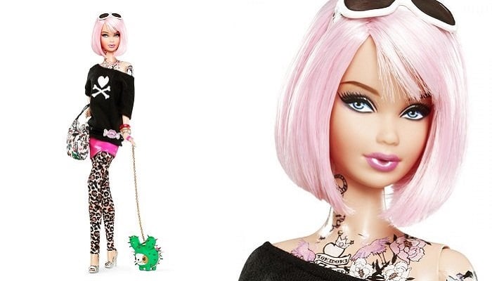 Tokidoki Dövmeli Barbie Bebek (2011)