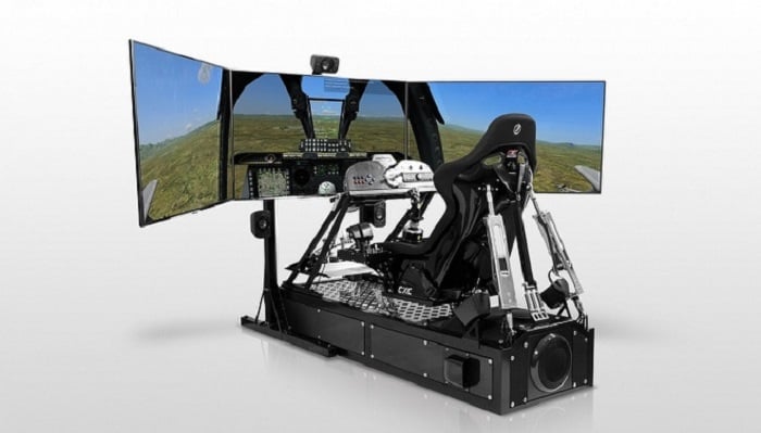 Home Pro Racing Video Game Simulation System