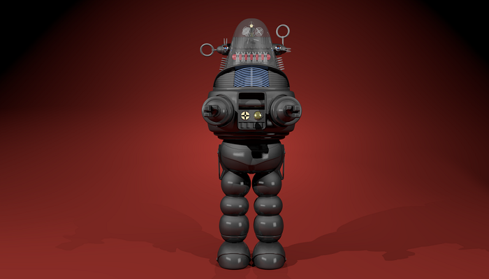 The Genuine 7 - foot Robby Robot