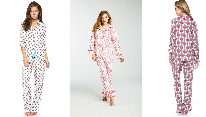 Three J NYC Coco İpek Pijama