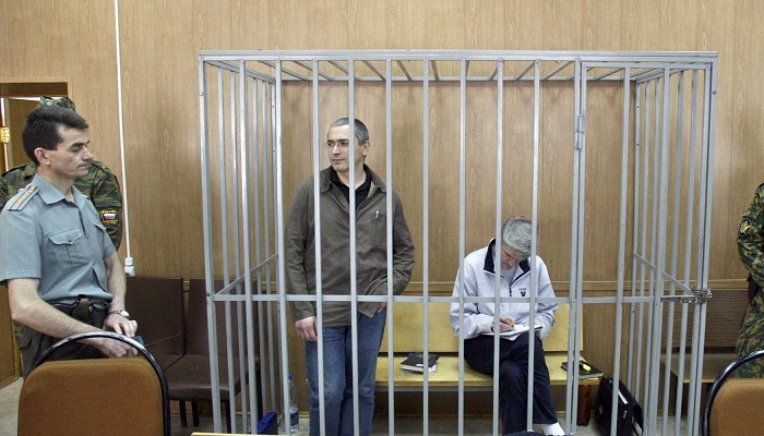 Mikhail Khodorkovsky ve Platon Lebedev