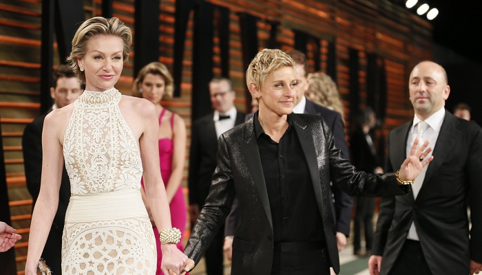Ellen ve Portia DeGeneres