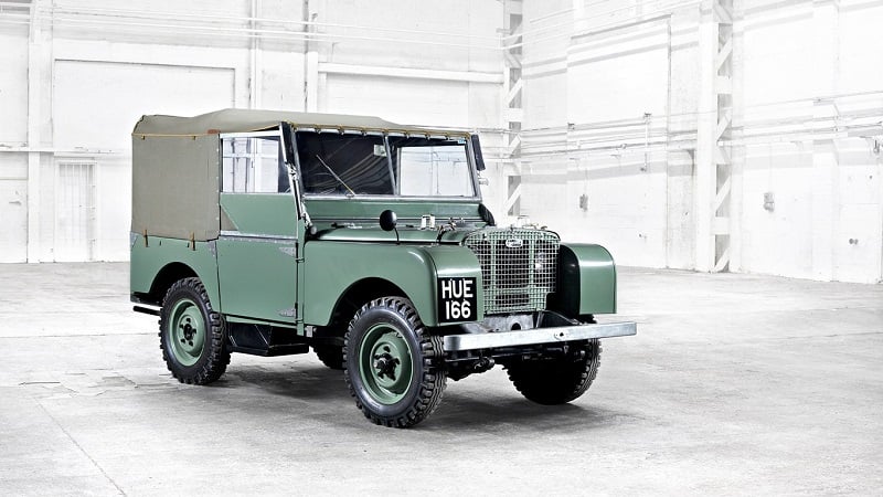 Land Rover araçları, şirketin kuruluşundan önceki 30 yıl boyunca zaten piyasada bulunuyordu.
