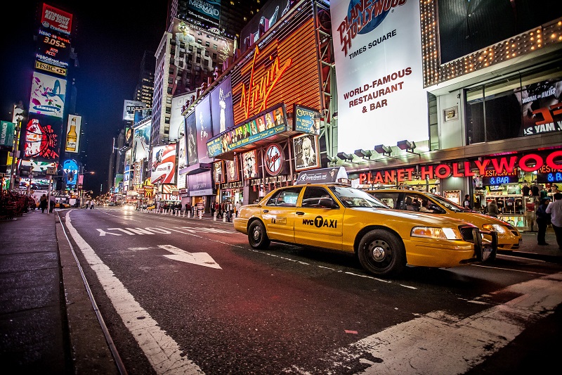New York’ta taksi plakaları