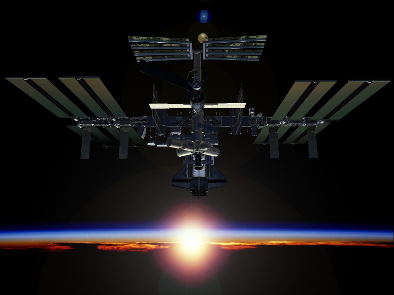 Uluslararası Uzay İstasyonu günde 16 kere güneşin doğuşunu görüyor