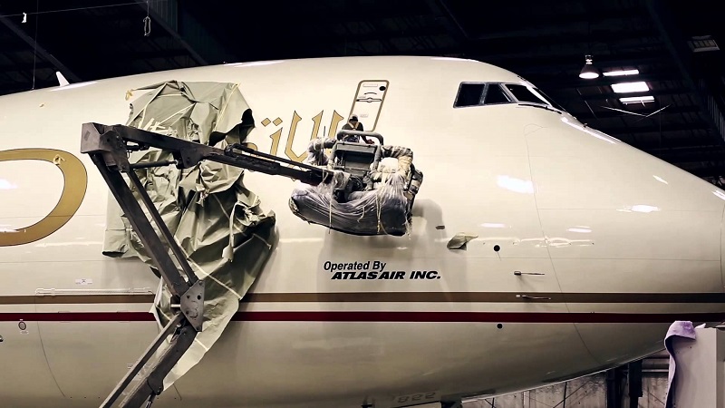 Bir Boeing 747 için harcanan boya miktarı