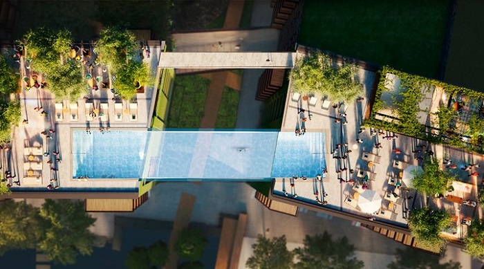 Sky Pool - Nine Elms, Embassy Gardens/Londra