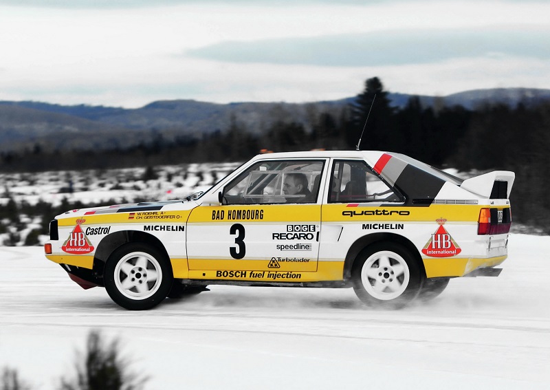 Audi S1 Grup B Ralli otomobili