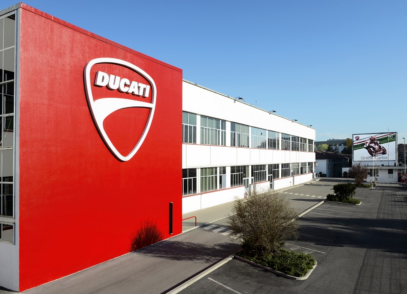 Bologna’daki Ducati fabrikası