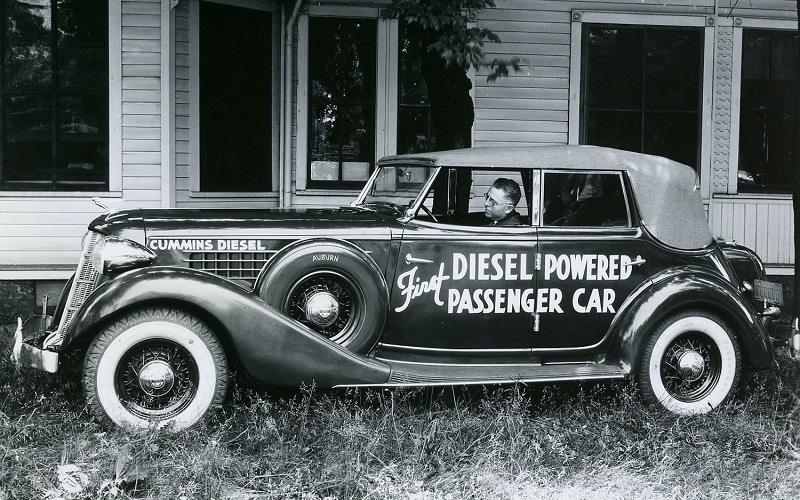 Dizel motora sahip ilk otomobil!