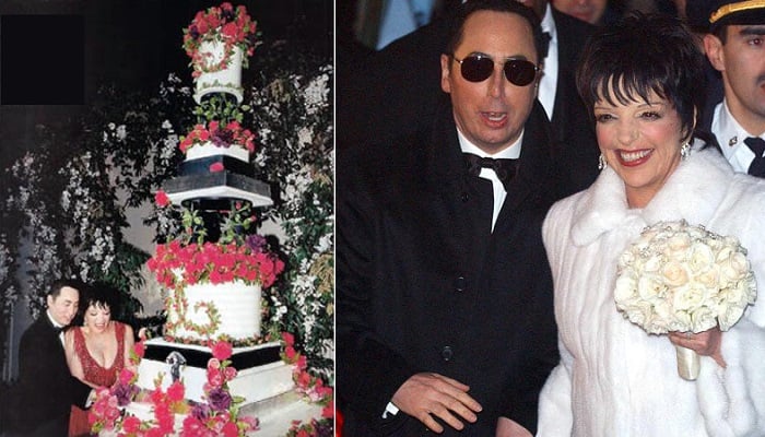 Liza Minnelli ve David Gest'in Kule Düğün Pastası