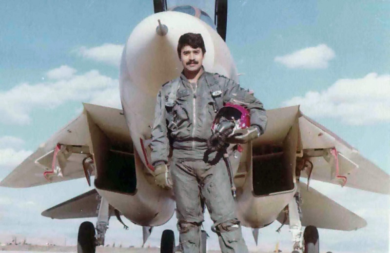 İranlı F-14 pilotu