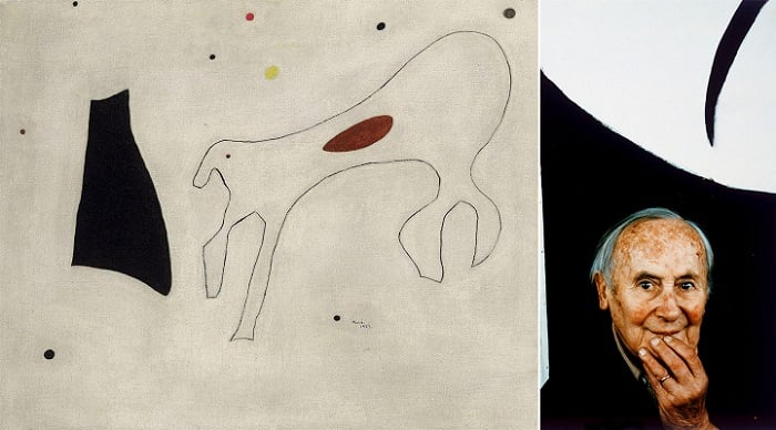 Peinture (Le Chien) - Joan Miro