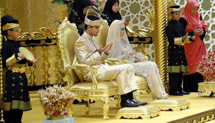 Brunei Prensesi Hajah Hafiza Sururul Bolkiah&Pengiran Hacı Muhammed Ruzaini