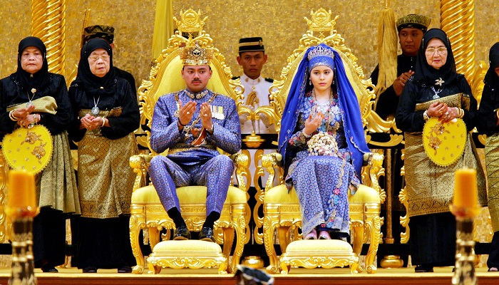 Brunei Prensi Al-Muhtadee Billah&Sarah Pengiran Salleh