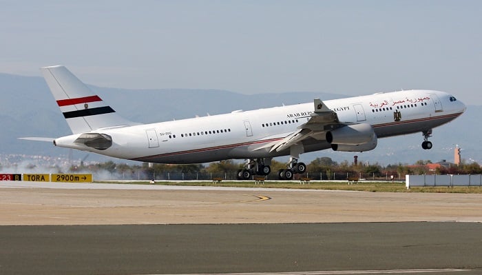 Airbus A340-200 - Mısır