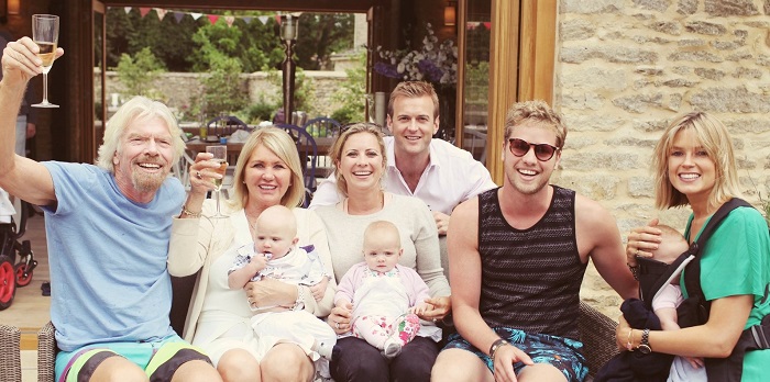 Richard Branson'un Aile Hayatı