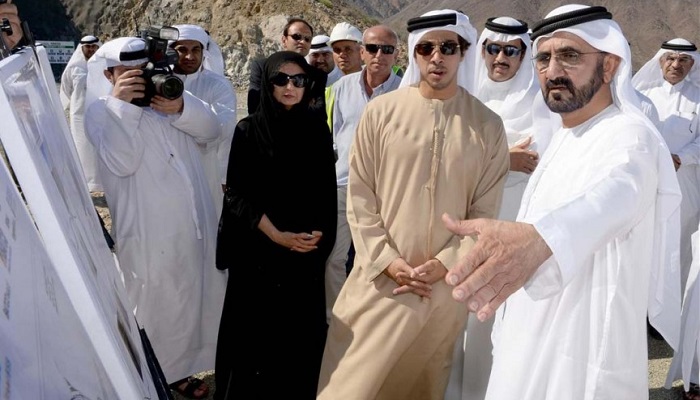 Şeyh Muhammed bin Zayed Al Nahyan ve Prenses Salama