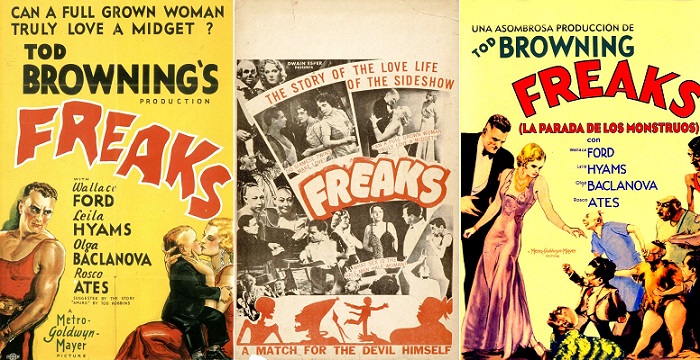 1932 Freaks (Hilkat Garibeleri) Filminin Posteri