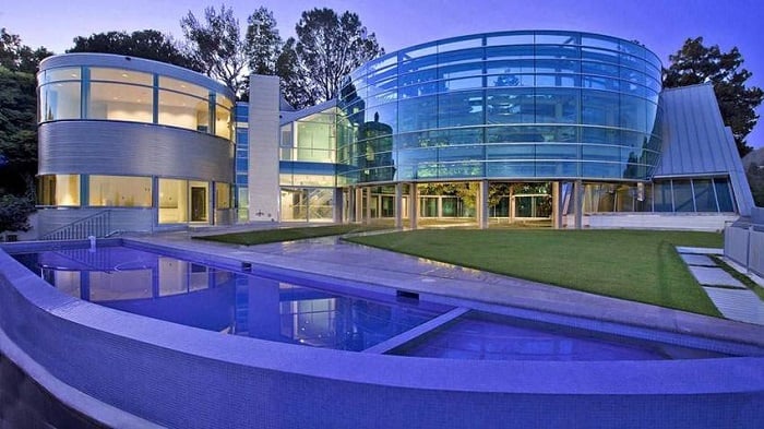 Salad Spinner Glass House - Becerly Hills/Justin Bieber