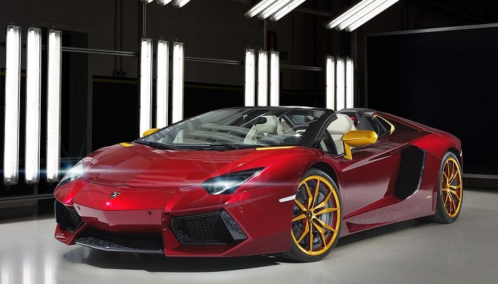 Iron Man - Lamborghini Aventador