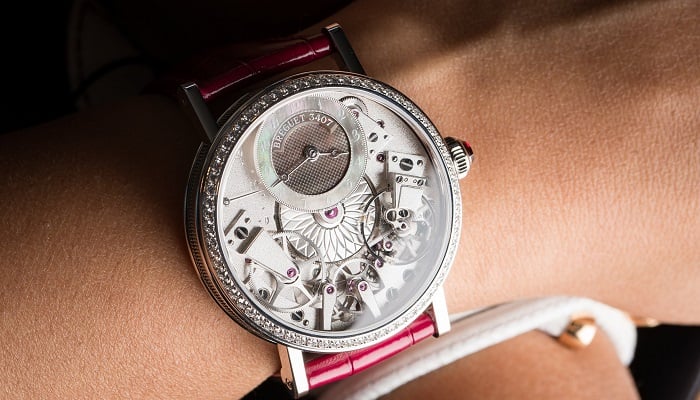 Breguet Tarafından Üretilen Tradition Dame 7038 Saatinin Zarif Tasarımı