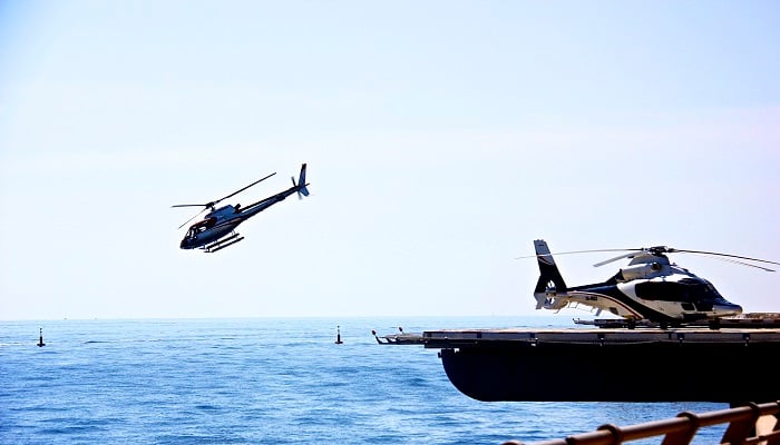 Nice’den Helikopterle Monaco’ya Gitmek
