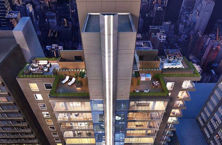 New York’un En Çok Arzulanan Çatı Katı Dairesi: “135W52 Triplex”