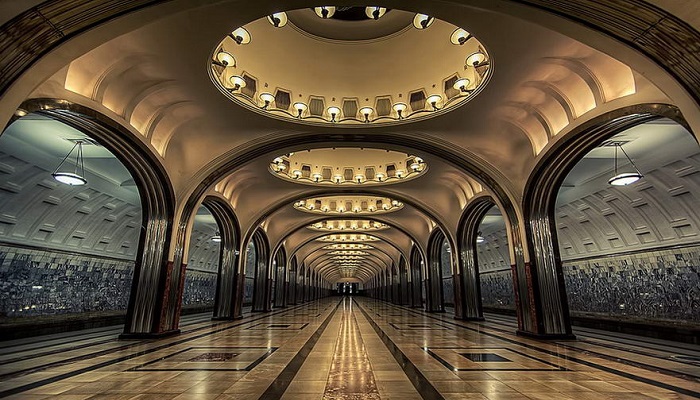 Park Pobedy Metro İstasyonu - Rusya