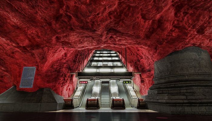 Radhuset Metro İstasyonu - İsveç