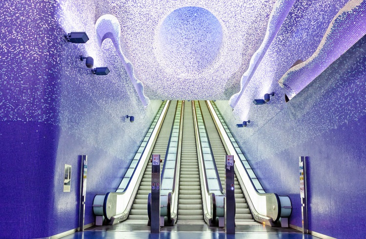 Yer Altında Harikalar Diyarı: Dünyanın En Güzel Metro İstasyonları