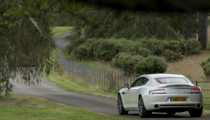 Aston Martin Rapide S Arka Görünümü
