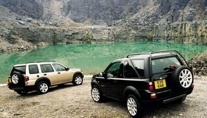 Land Rover Freelander Arka Görünümü