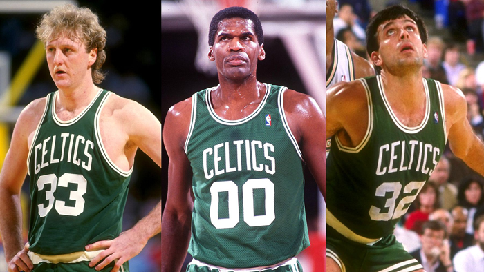 Larry Bird - Kevin McHale - Robert Parish (Boston Celtics)