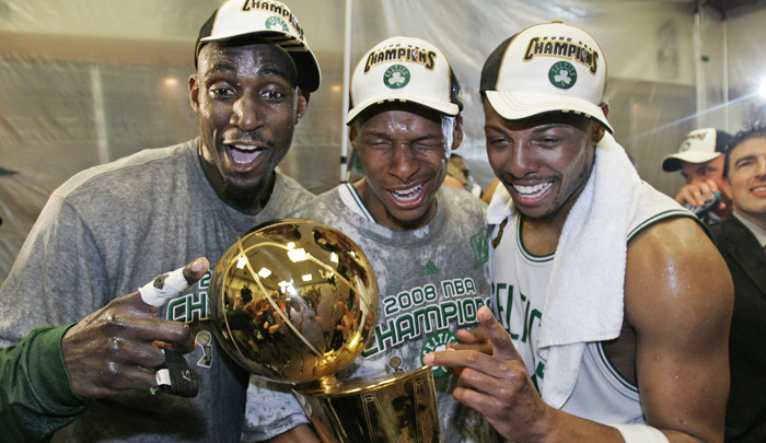 Kevin Garnett – Paul Pierce – Ray Allen (Boston Celtics)