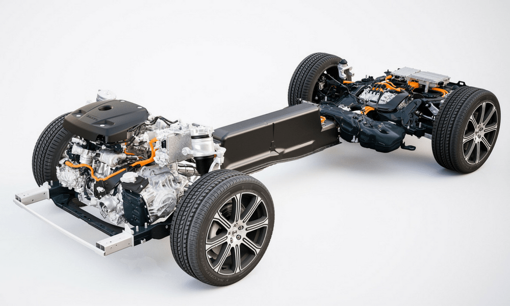 Yeni Volvo XC60 T8 Hibrid Motor Ünitesi
