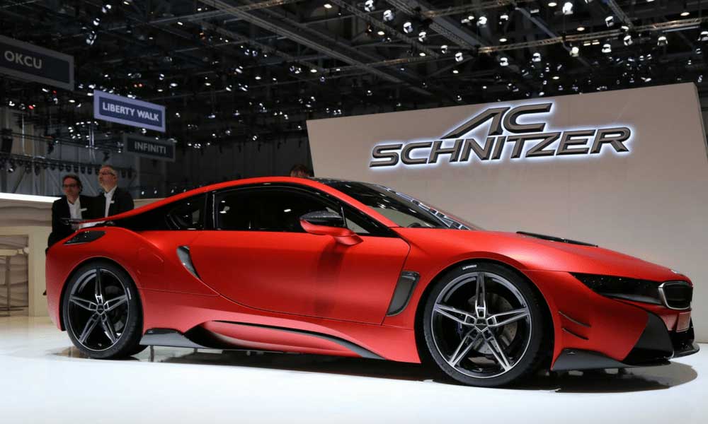 Schnitzer BMW i8 Yan Görünümü