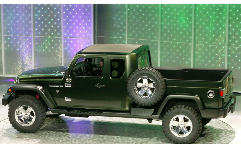Yeni Gladiator Pick-up Yan Görünümü